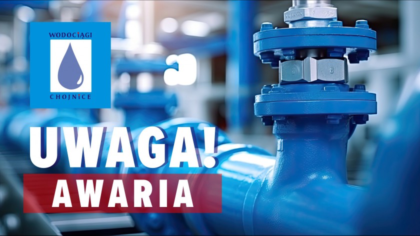 Awaria sieci wodociągowej na Osiedlu Słoneczne Wzgórze w Chojnicach