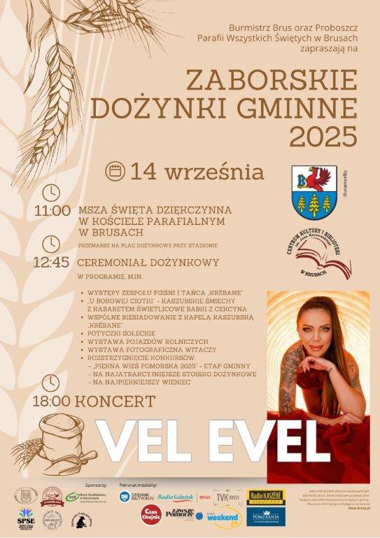 W Brusach w niedzielę odbędą się Zaborskie Dożynki Gminne. Będą stoiska i zabytkowe maszyny rolnicze (AKTUALIZACJA)