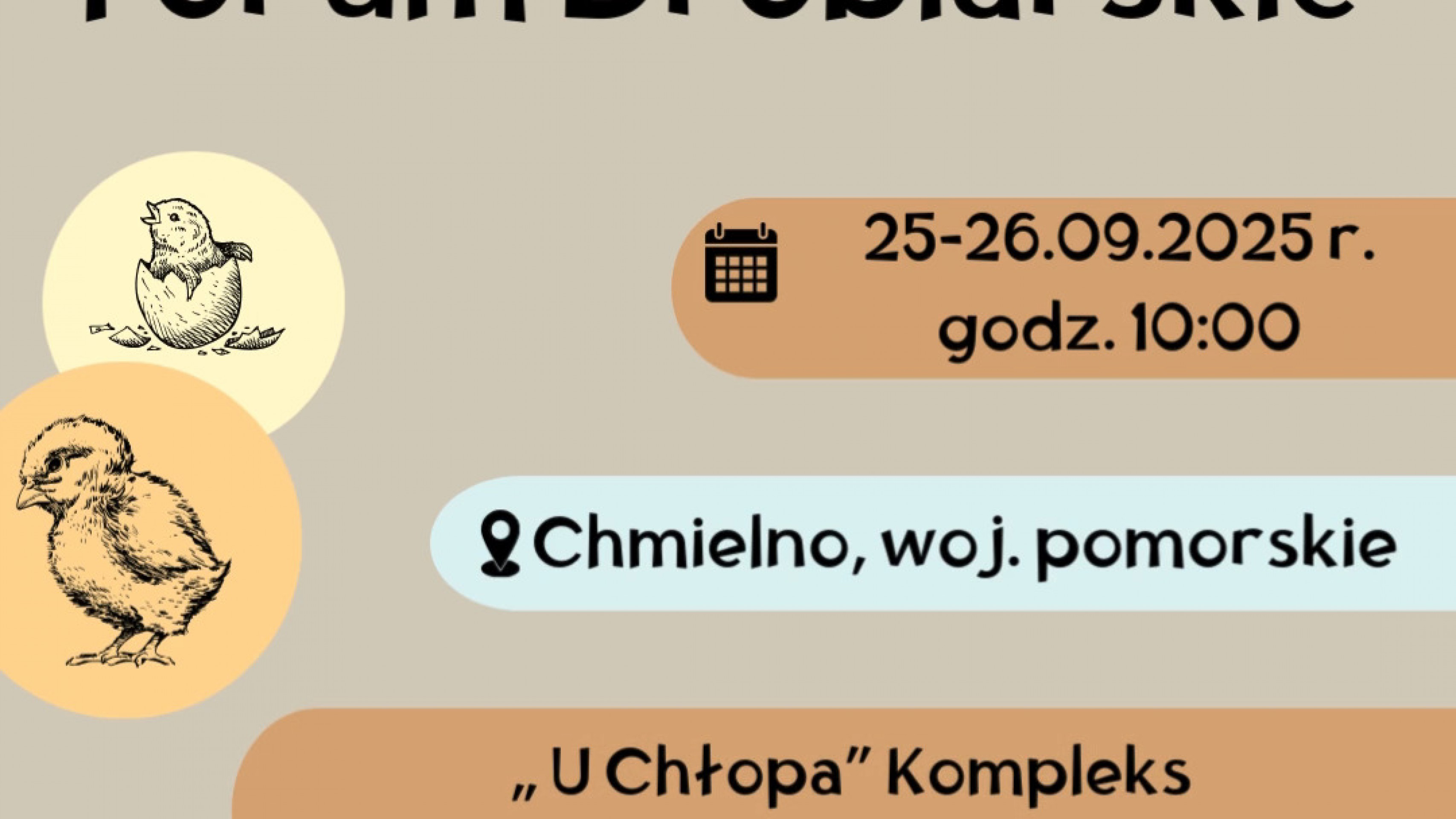 Pomorski Ośrodek Doradztwa Rolniczego organizuje forum dla hodowc&oacute;w drobiu. W programie wykłady i warsztaty