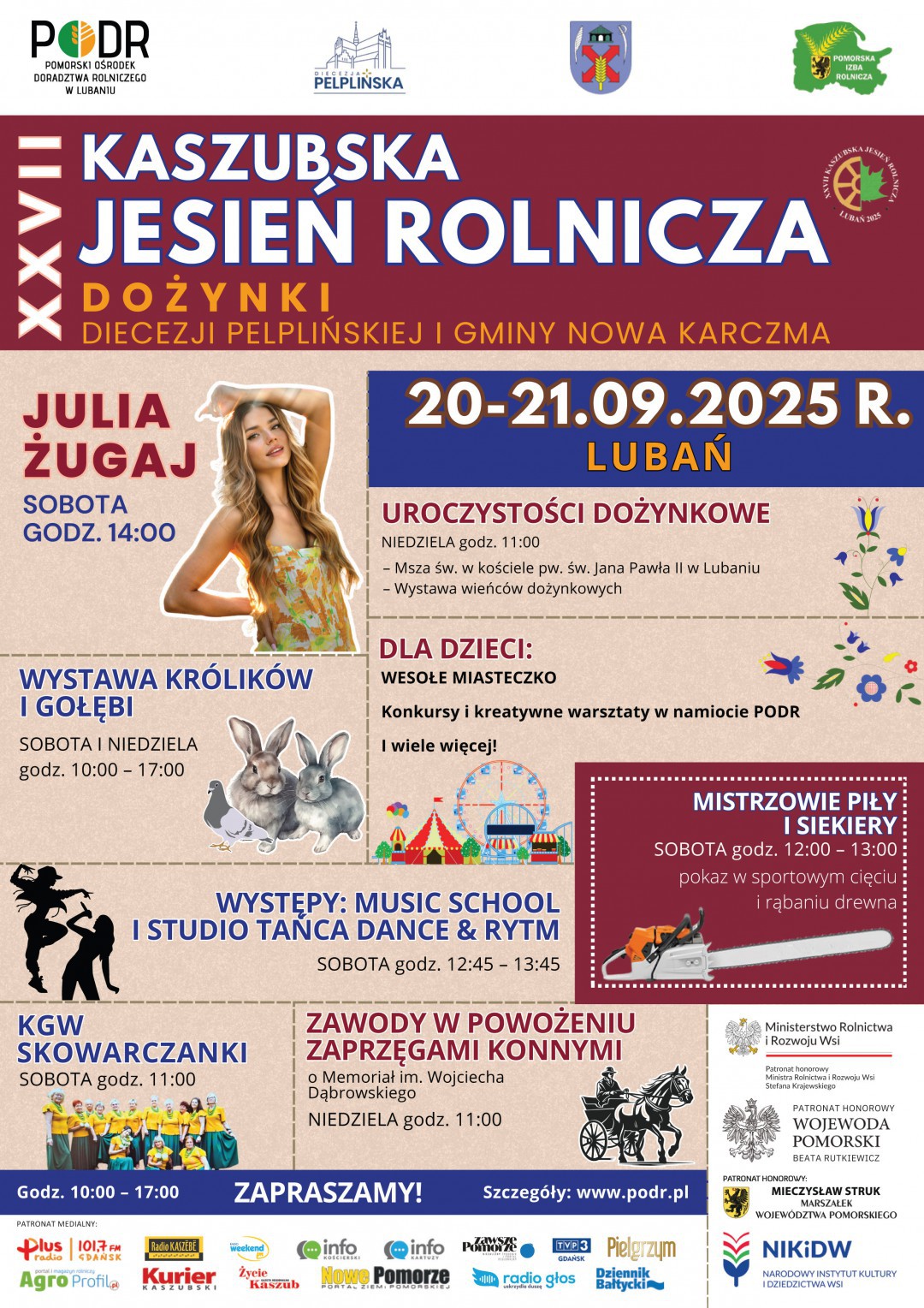 W Lubaniu, w pow. kościerskim odbędzie się w ten weekend Kaszubska Jesień Rolnicza