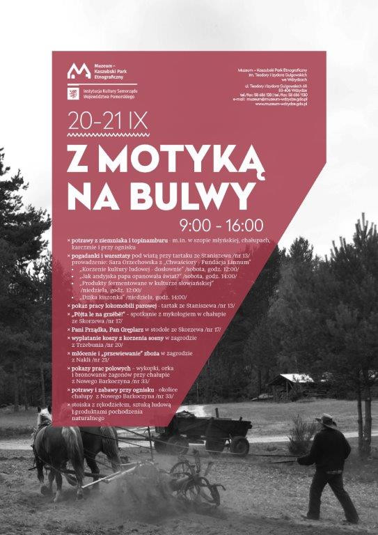 Pokazy prac polowych, pogadanki i ciekawe warsztaty organizuje w ten weekend muzeum we Wdzydzach