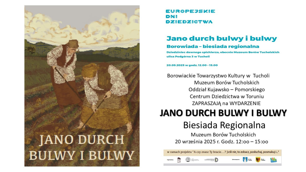 "Jano durch bulwy i bulwy" - w sobotę (20.09) w Tucholi podczas biesiady borowiackiej kr&oacute;lował będzie ziemniak (ROZMOWA)