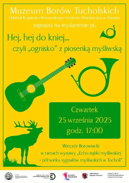 Kolejny Wiecz&oacute;r Borowiacki w Muzeum Bor&oacute;w Tucholskich w Tucholi. Tym razem będzie o tradycjach myśliwskich