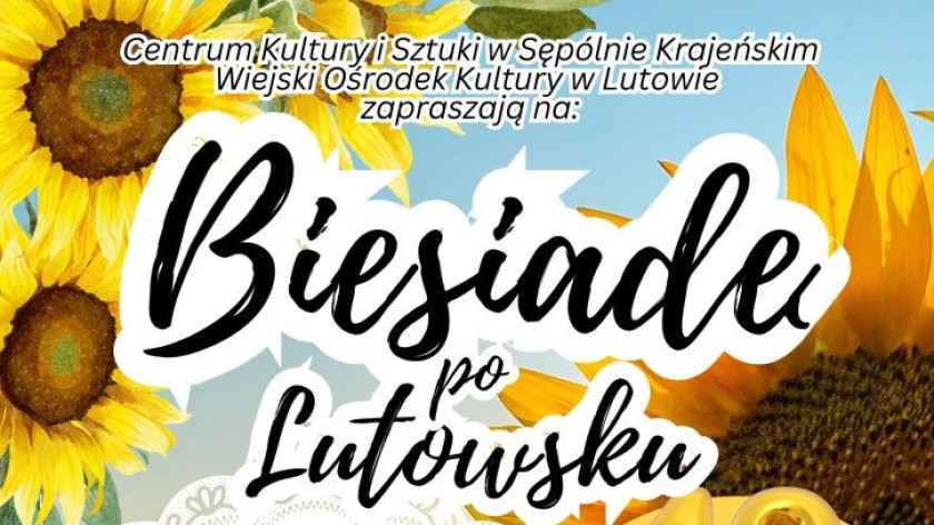 W Lutowie, w gminie Sępólno Krajeńskie, odbędzie się w niedzielę 21.09. doroczna Biesiada po Lutowsku