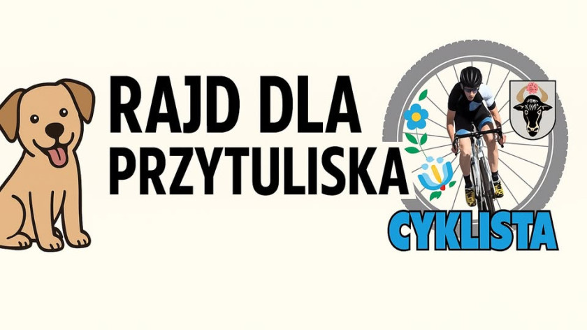 Rowerowa wycieczka połączona z akcją na rzecz Przytuliska. Chojniccy cykliści zapraszają w niedzielę 28.09 na charytatywny rajd