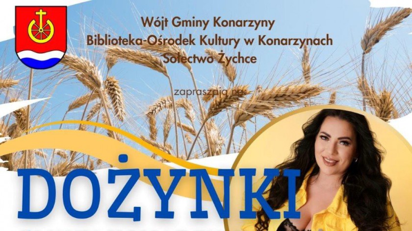 Dziś 6.09 odbędą się dożynki gminne w Konarzynach. Będą potyczki sołeckie i Kaszubska Influencerka