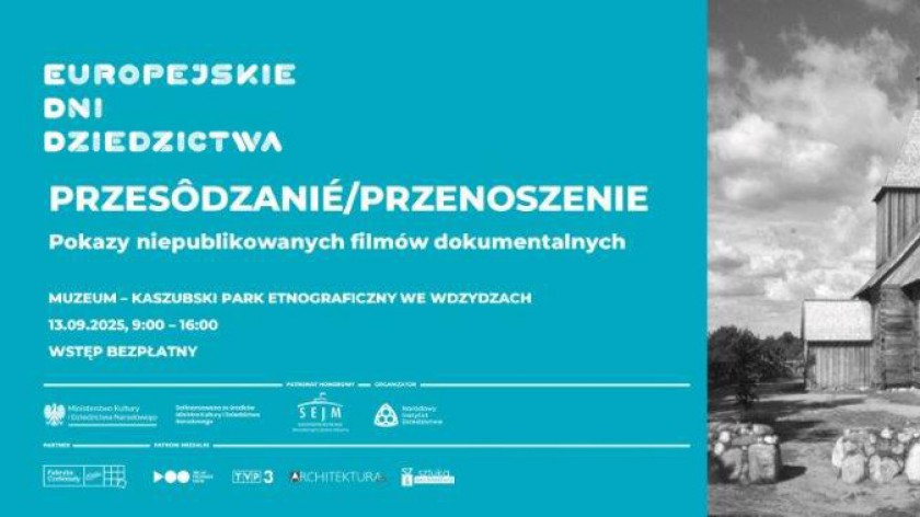 W sobotę 13 września odbędą się pokazy niezwykłych filmów we wdzydzkim muzeum