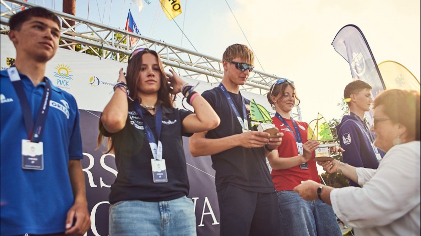 January i Bartek mistrzami Polski, Alicja wicemistrzynią. Chojnicki Klub Żeglarski z sukcesami w Pucku FOTO