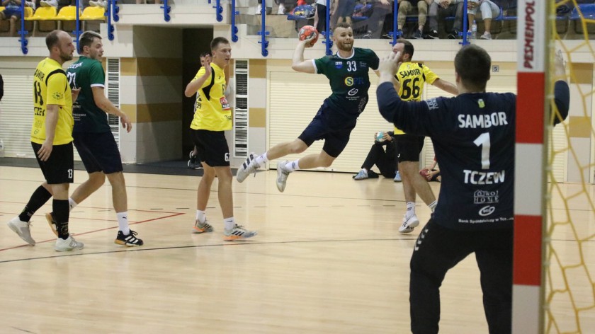 Handball Czersk płaci frycowe. Porażka z Samborem Tczew w debiucie w I lidze. Nie ma co załamywać rąk FOTO