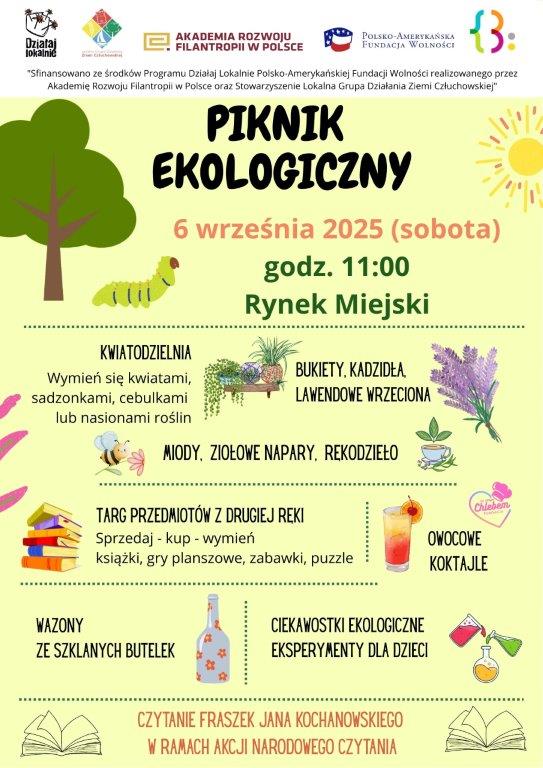 To pierwsze takie wydarzenie w Człuchowie - jutro (6.09) odbędzie się tu piknik ekologiczny