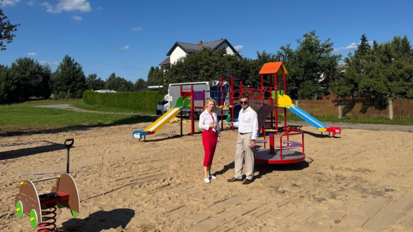 Dziś 14.09 odbędzie się otwarcie nowego placu zabaw w Czersku. Powstał na Osiedlu Starogardzkim