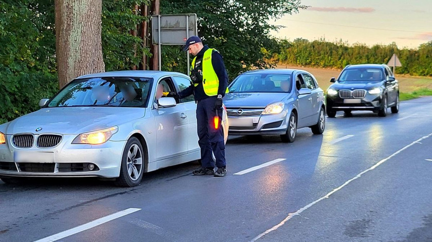 Trzeźwy poranek w powiecie tucholskim. Zatrzymano dwóch kierowców pod wpływem alkoholu