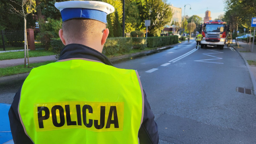 Śmiertelne potrącenie pieszej na ulicy Nowodworskiego w Tucholi. Nie żyje 65-latka