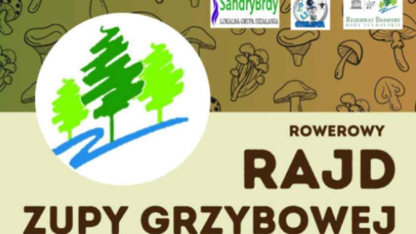 Rowerowy Rajd Zupy Grzybowej - to propozycja na jutro 20.09 dla cyklistów z Chojnic do Męcikała