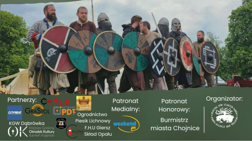 W Parku Tysiąclecia w Chojnicach stanie w ten weekend 20-21.09 średniowieczny obóz