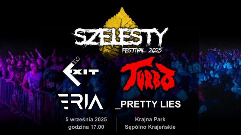 W piątek 5 września w Sępólnie Krajeńskim odbędzie się druga edycja festiwalu Szelesty ROZMOWA