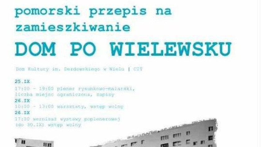 W Wielu, w gminie Karsin, rusza plener rysunkowo - malarski i warsztaty. Na koniec będzie wernisaż