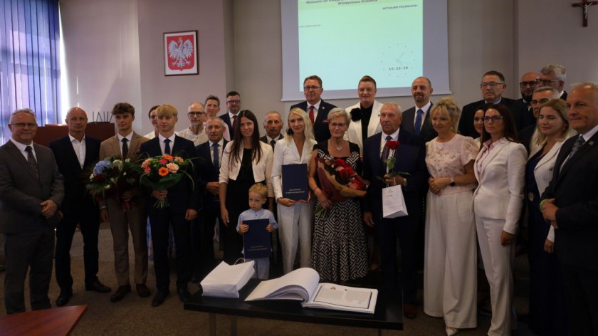 Józef Buława i Władysław Dobber wpisani do Księgi Zasłużonych Powiatu Sępoleńskiego