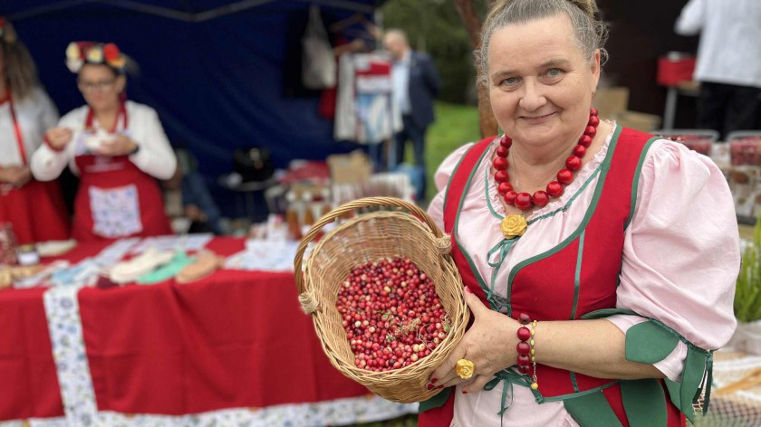 Żurawina królowała wczoraj na festiwalu w Dobrogoszczy, w gminie Kościerzyna FOTO