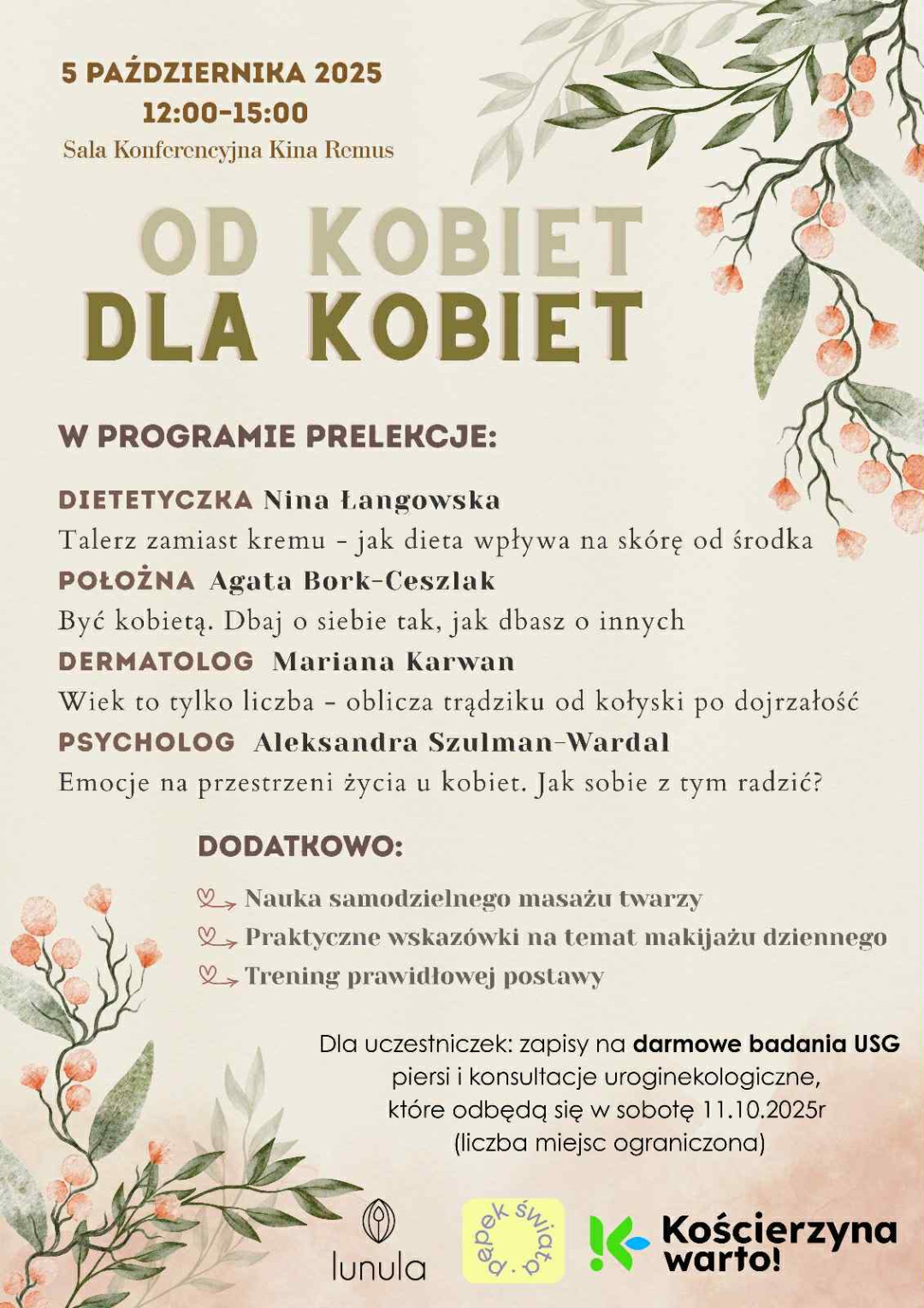 W Kościerzynie odbędzie się niezwykłe spotkanie dla pań: "Od Kobiet dla Kobiet"