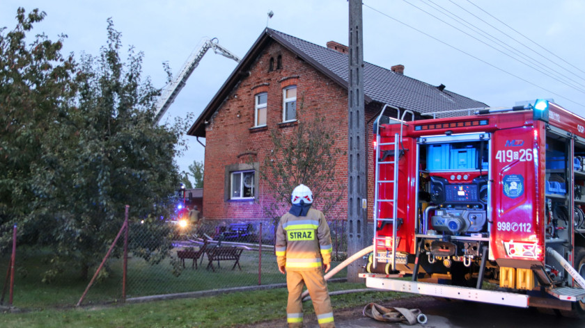 Jest prokuratorskie śledztwo w sprawie pożaru w Granowie, w gminie Chojnice. Na miejscu pracuje biegły