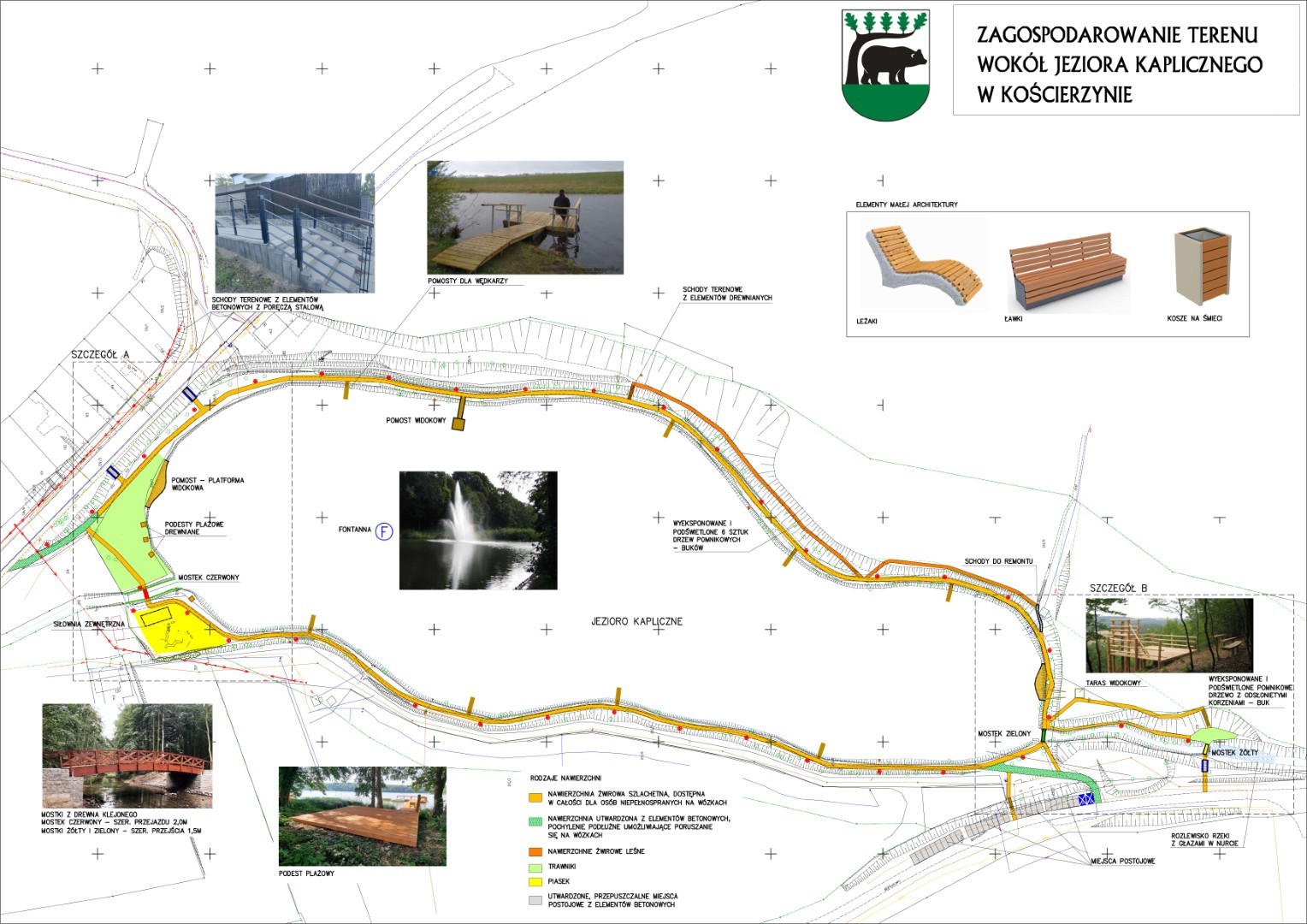 Jeszcze w tym roku ma być przygotowana dokumentacja projektowa modernizacji terenu przy Jeziorze Kaplicznym w Kościerzynie