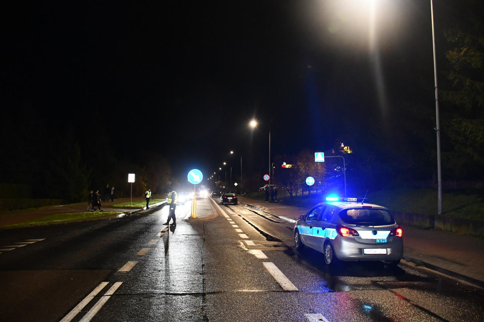 Potrącenie na ulicy Gdańskiej w Bytowie. Poszkodowana z poważnymi obrażeniami trafiła do szpitala