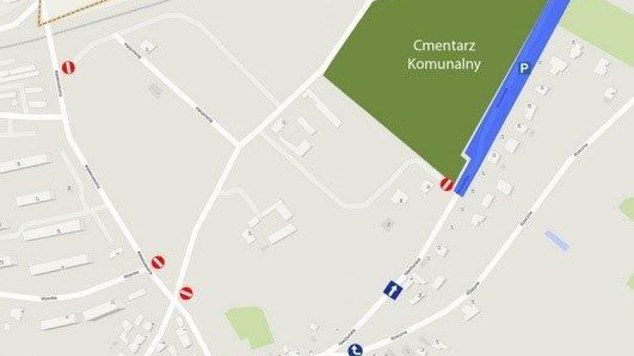 Od dziś (31.10) zaczną obowiązywać zmiany w organizacji ruchu wok&oacute;ł cmentarzy w Sęp&oacute;lnie Krajeńskim