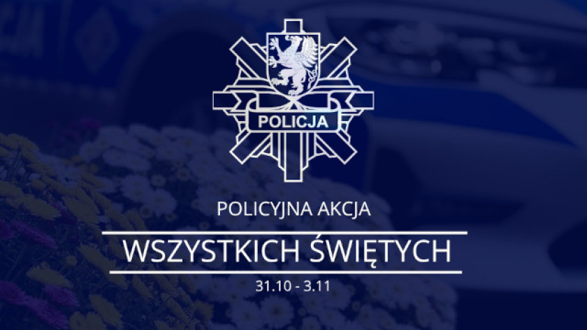 Jest więcej policyjnych patroli na drogach. W regionie trwa policyjna akcja Wszystkich Świętych