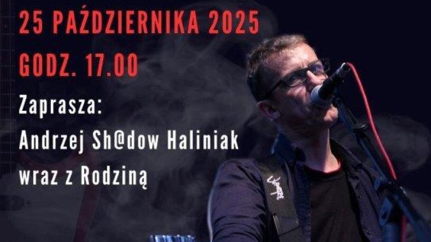 Koncertowo swoje 60. urodziny będzie dziś 25.10 obchodzić muzyk Andrzej Haliniak z Kamienia Krajeńskiego 