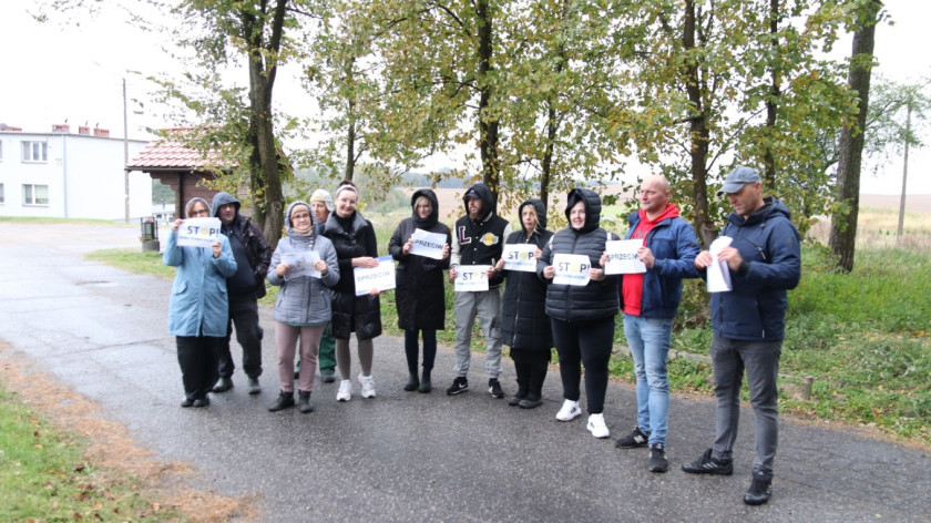 Mieszkańcy Słupów pod Tucholą protestują. Przy ich domach ma stanąć ponad 200-hektarowa farma fotowoltaiczna