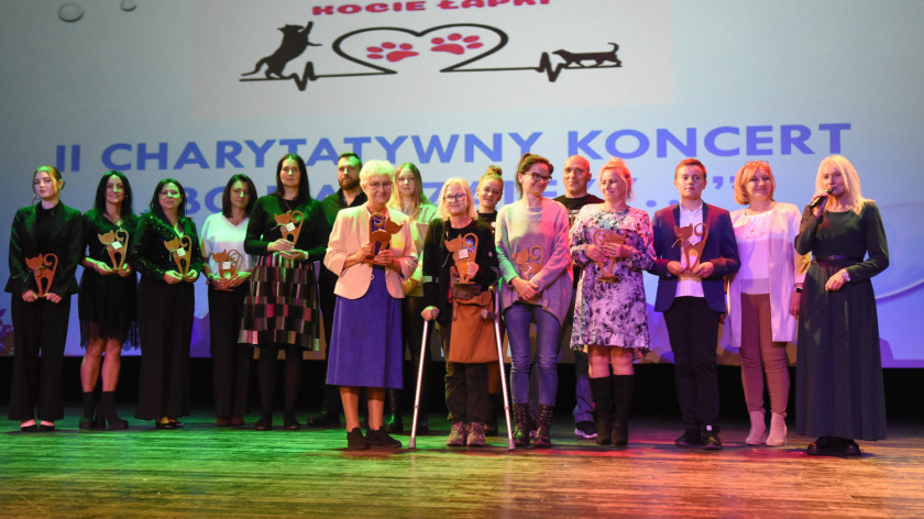 Zbierali na pomoc bezdomnym kotom. Drugi koncert zorganizowany przez chojnickie stowarzyszenie &quotKocie łapki" FOTO