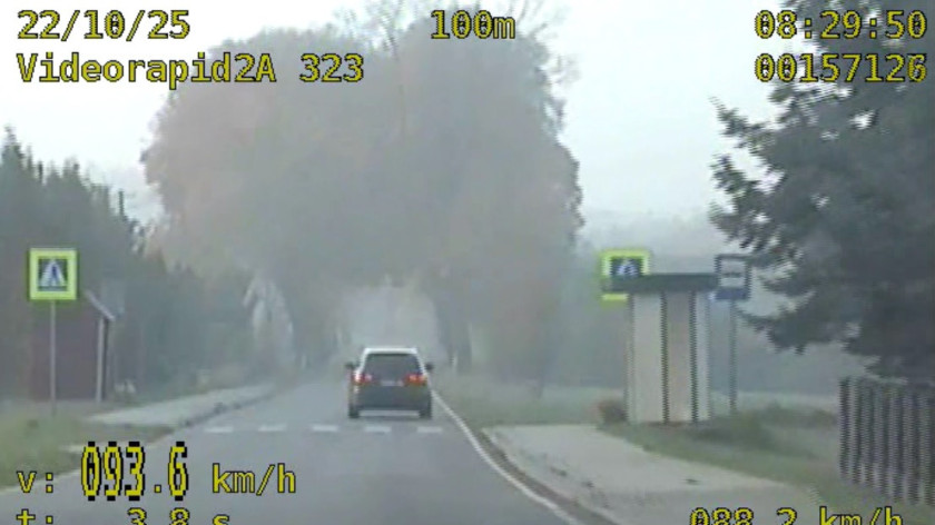 19-letni kierowca pędził audi w terenie zabudowanym w gminie Kościerzyna. Otrzymał mandat, punkty karne i stracił prawo jazdy