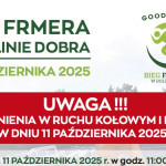 Bieg Farmera w Dolinie Dobra. Informacja o utrudnieniach w ruchu w sobotę 11 października