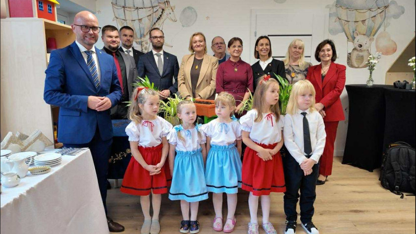 Pierwszy publiczny żłobek w Kościerzynie oficjalnie otwarty. Koszt inwestycji to prawie 3 miliony złotych FOTO