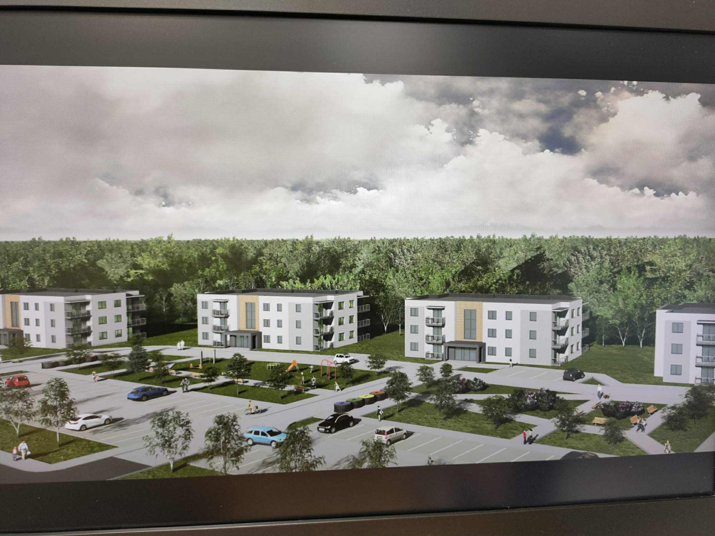 Plac budowy przekazany. Rusza budowa czterech blok&oacute;w komunalnych przy ulicy Kwiatowej w Bytowie. Koszt zadania wynosi 21 mln 300 tys. zł