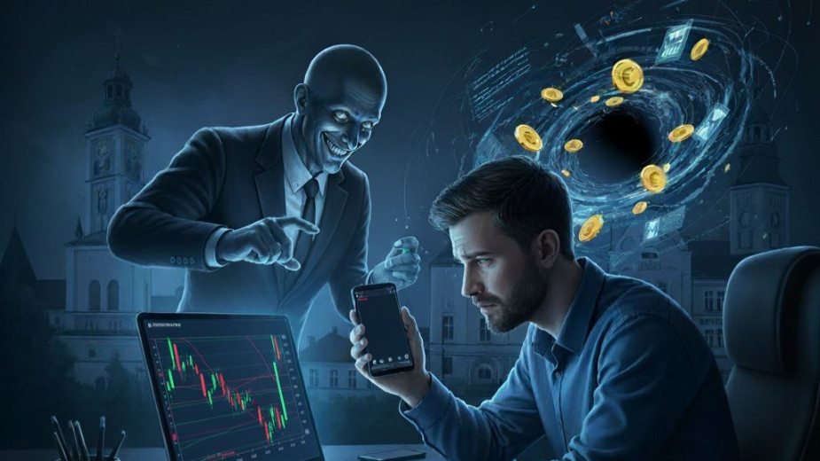 Stracił 25 tys. euro i blisko 50 tys. zł. 37-latek z gminy Chojnice oszukany przez fałszywych analityków giełdowych