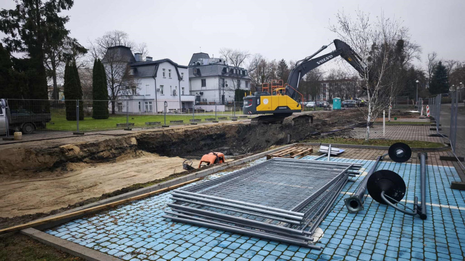 Trwają intensywne prace przy rozbudowie Centrum Usług Społecznych w Więcborku