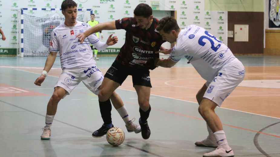 Lider nie dał szans. Futsaliści Red Devils Chojnice przegrali u siebie z Wiarą Lecha Poznań aż 38 FOTO