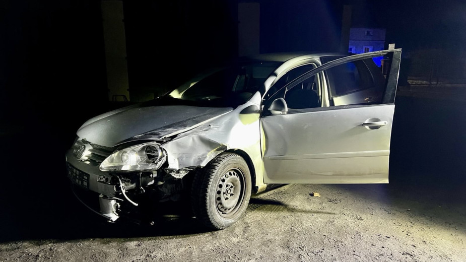 Kolizja z udziałem samochodu wójta Przechlewa? Policja szuka kierowcy, który oddalił się z miejsca zdarzenia FOTO