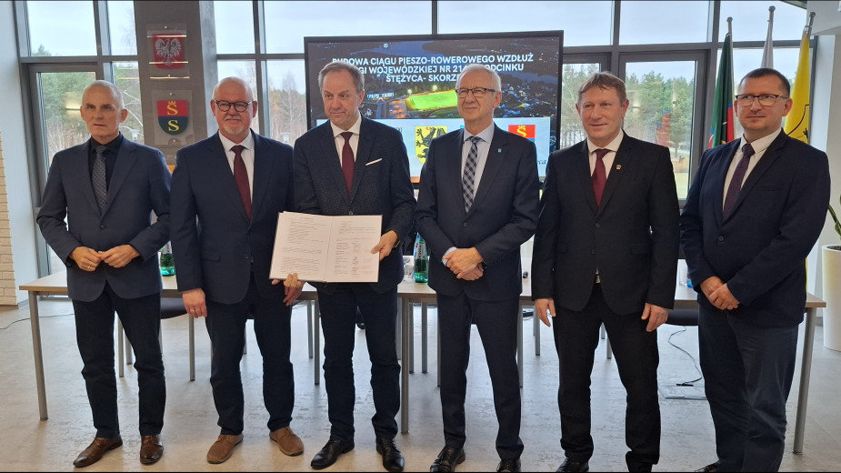 Coraz bliżej do powstania ścieżki pieszo-rowerowej na odcinku Skorzewo-Stężyca. Ruszają prace nad dokumentacją projektową