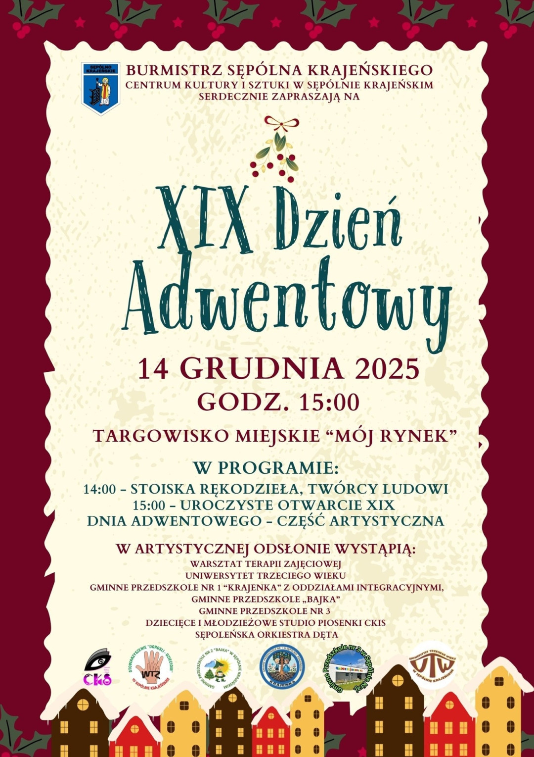 W Sęp&oacute;lnie Krajeńskim już po raz 19. odbędzie się Dzień Adwentowy