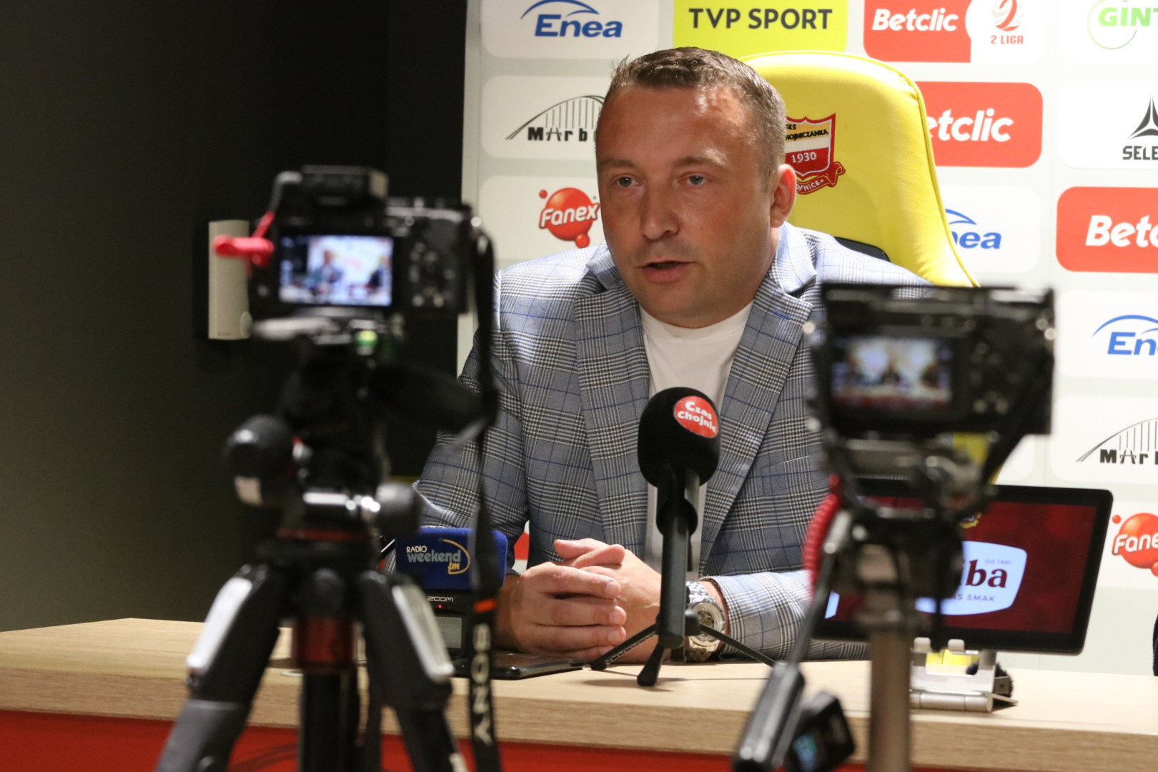 Z Faustyną Kotłowską o wygraniu plebiscytu "Guttmanny 2025" i z Damianem Wr&oacute;blem o jesieni w Chojniczance (i losowaniu Pucharu Polski)