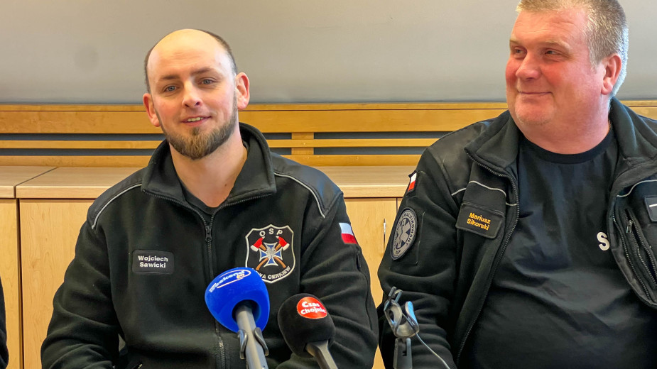 Strażacy Dzieciom. Druhowie z OSP podsumowują świąteczną akcję charytatywną dla dzieci z oddziału onkologicznego w Bydgoszczy