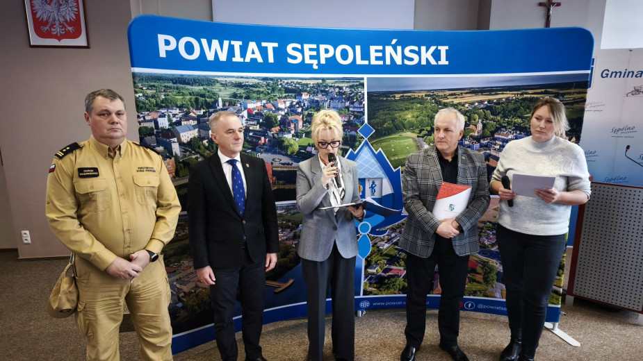 2 miliony złotych z Programu Ochrony Ludności i Obrony Cywilnej trafiło w ostatnim czasie do powiatu sępoleńskiego 