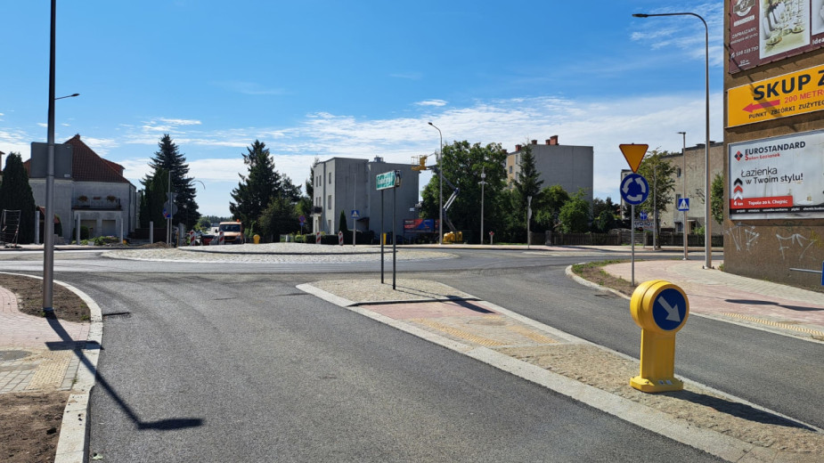 W Chojnicach jest oficjalnie Rondo Gdańskie. To jednak inne rondo, niż proponował zespół do spraw nazewnictwa
