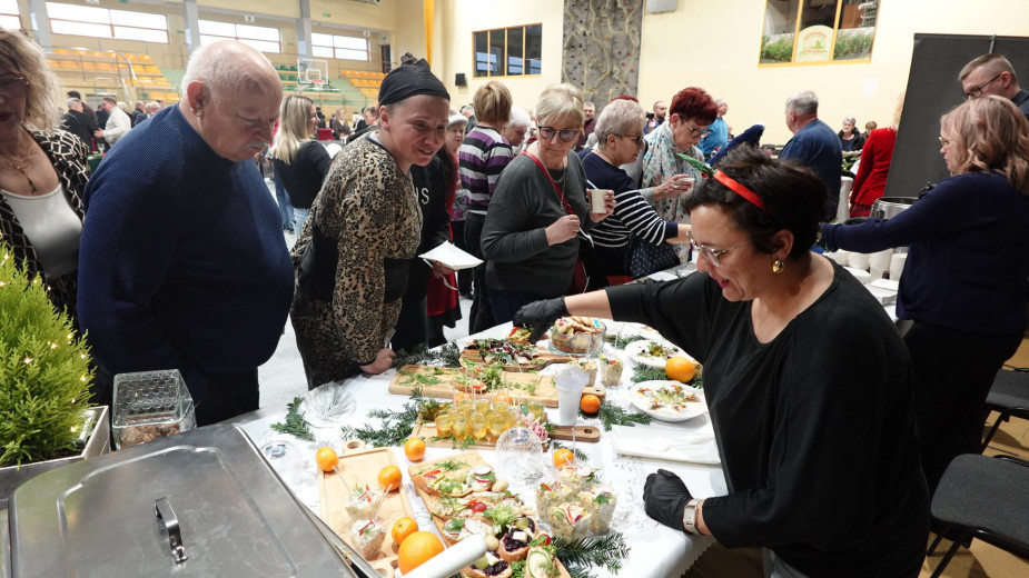 W Sępólnie Krajeńskim odbyła się coroczna wystawa stołów wigilijnych. Najbardziej tradycyjne są pierogi z kapustą i grzybami FOTO