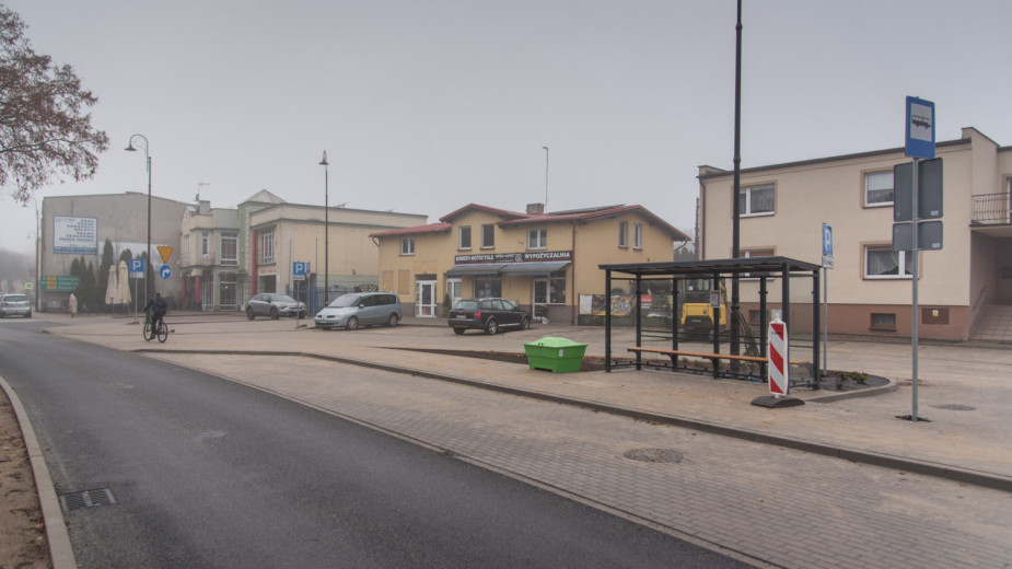 Na ukończeniu jest przebudowa dróg w centrum Brus. Pozostała jedynie kosmetyka, a organizacja ruchu wraca do normy