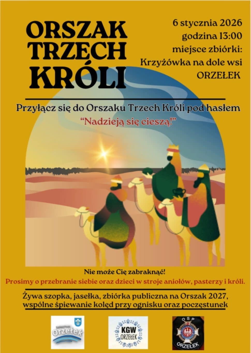 We wtorek (6.01) Święto Objawienia Pańskiego. Przez miasta i wsie regionu przejdą Orszaki Trzech Kr&oacute;li (ROZMOWA)