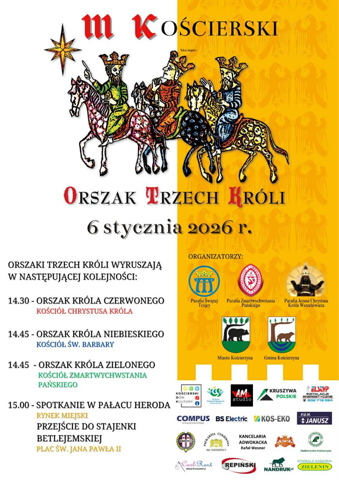 We wtorek (6.01) Święto Objawienia Pańskiego. Przez miasta i wsie regionu przejdą Orszaki Trzech Kr&oacute;li (ROZMOWA)